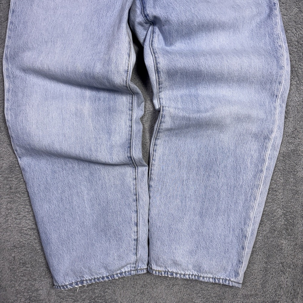 Levis 578 Jeans Mens 32x30 Light Wash Baggy Denim Skater Y2K Stovepipe Premium - Picture 3 of 15